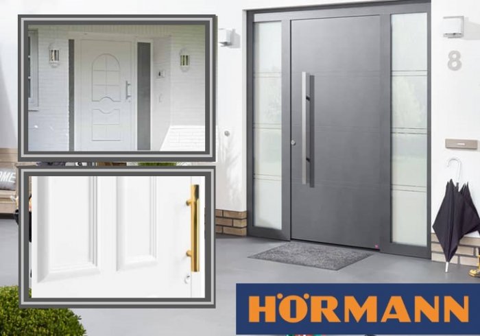 Новинка Hormann 2021: входные двери ThermoSafe в классическом стиле