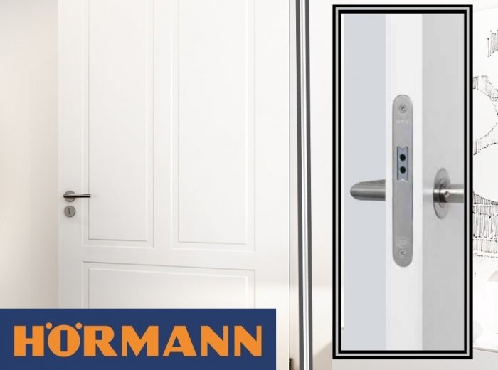 Новинка Hormann 2021 для межкомнатных дверей: фурнитура изящной формы и магнитный замок