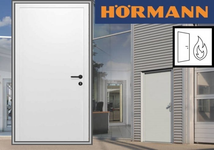 Новые товары Hormann 2021: дверь с защитой от огня и терморазделением