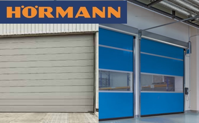 Новая продукция Hormann 2021: промышленные спиральные ворота HS 7030 PU 42