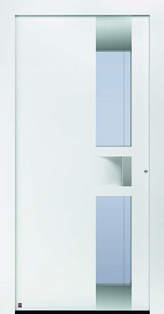 Двери входные алюминиевые Hormann Thermo Carbon Мотив 302 в Армавире