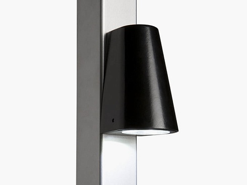 Заказать Элегантное LED-освещение Locinox (Бельгия) TRICONE для ворот, цвета zilver и 9005 (черный) в Армавире
