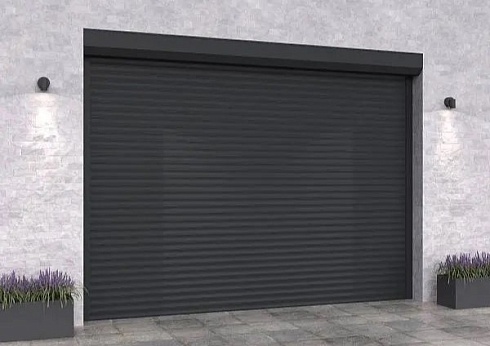 Рулонные ворота для гаража Алютех Trend с алюминиевым профилем PD/77 и высокой защитой от взлома с доставкой в Армавире 